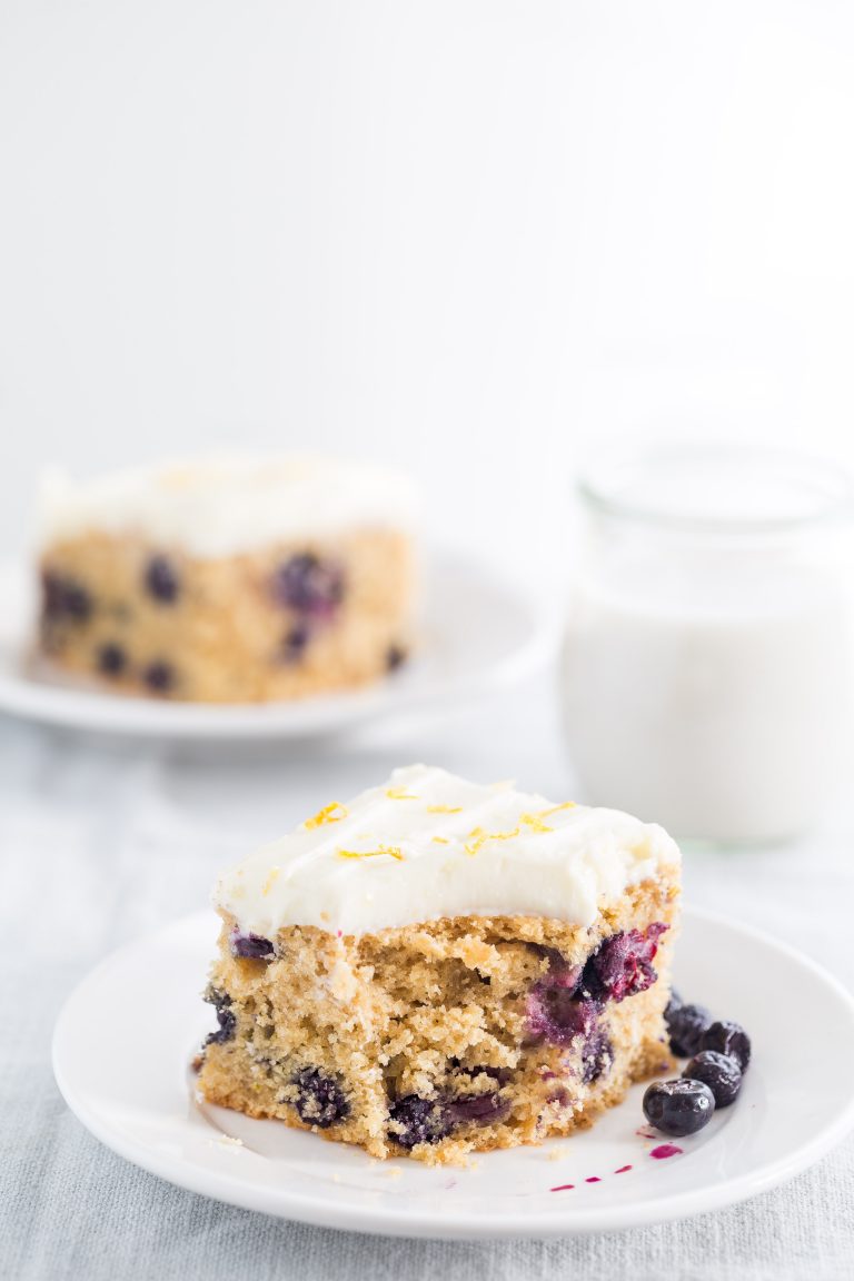 Whole wheat Blueberry lemon cake - Eat Good 4 Life