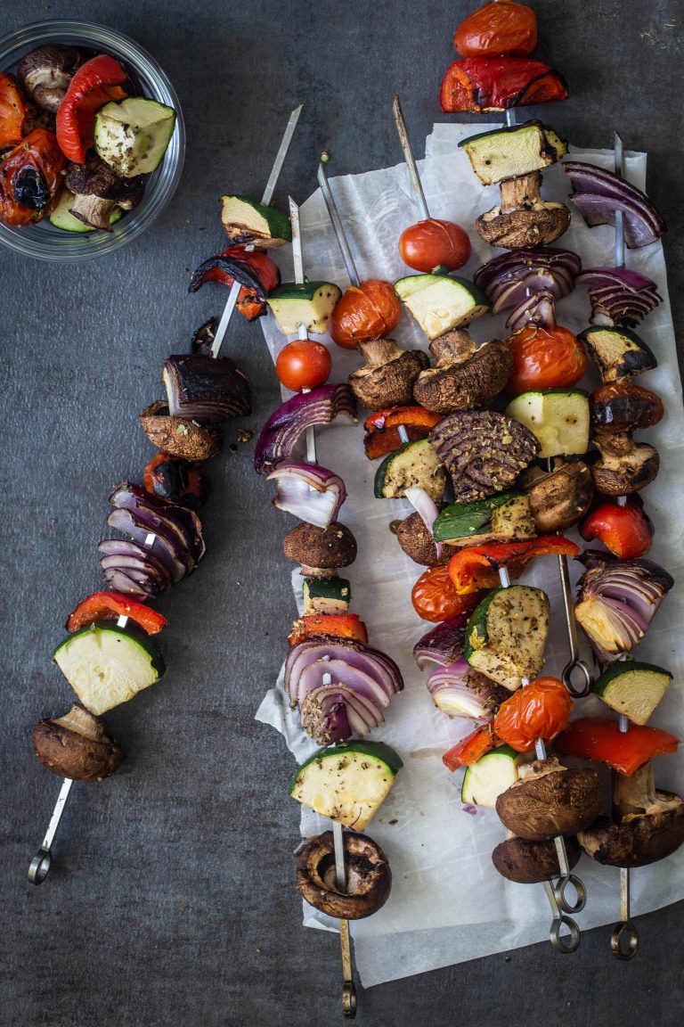 Grilled vegetables skewers | Eat Good 4 Life